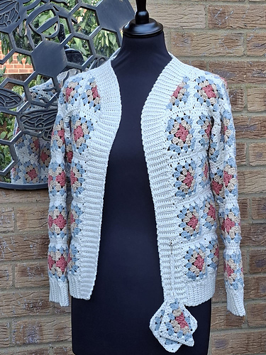 Parfait Granny Square Cardigan