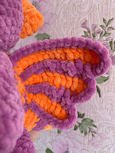 Lilla Drage Plush heklekos og leke - Anna Poltorak