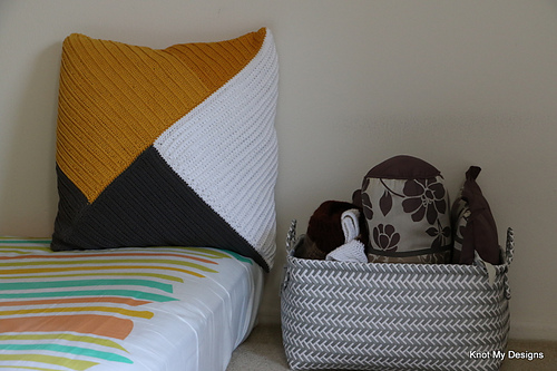 Asymmetrical Boxed Pillow