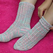 Lightning Lace Socks pattern 