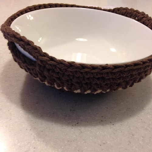 Ravelry poshlynne's Microwave Soup Bowl Potholder