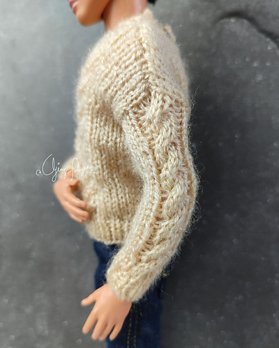 Harry Cable Genser for Ken Barbie dukke - Ajeng Sitoresmi