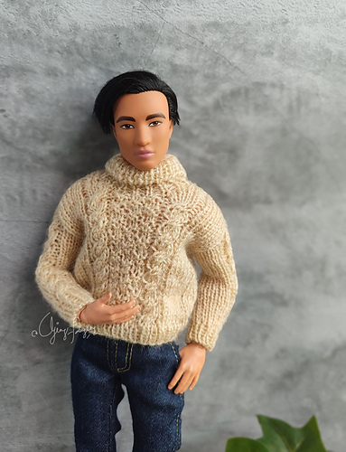 Harry Cable Genser for Ken Barbie dukke - Ajeng Sitoresmi