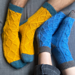 Trellis Socks pattern 