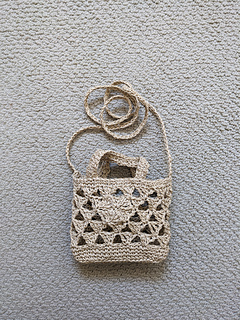 mini Raffia Crossbody tote bag inspired by Prada raffia tote