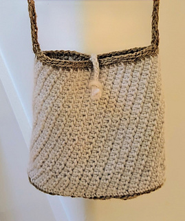 Spiral Trim Crossbody Bag