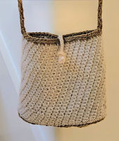 Spiral Trim Crossbody Bag