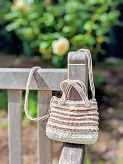 Everyday Crossbody top-handles cotton textured bag