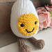 Hard Boiled Egg Amigurumi pattern 