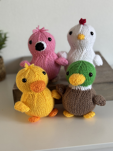 Baby Birds set of 4