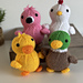 Baby Birds set of 4 pattern