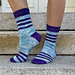 Stingers Up Socks pattern 