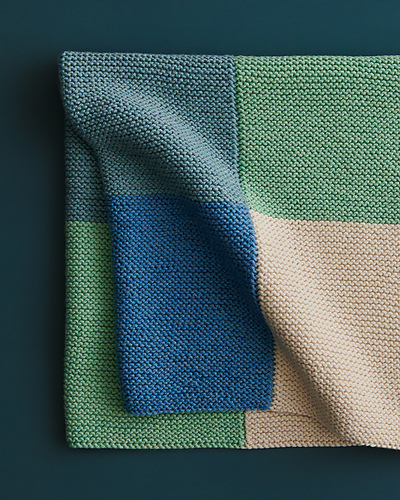 Color Study Blanket in Daily Wool Worsted photo 3