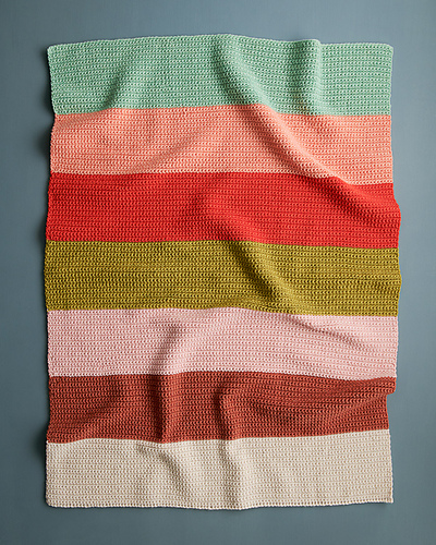 Crochet Super Easy Baby Blanket in Daily Wool photo 5