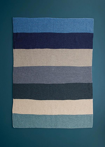 Super Easy Baby Blanket in Daily Wool Worsted photo 6