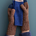 Color Tip Mittens pattern 