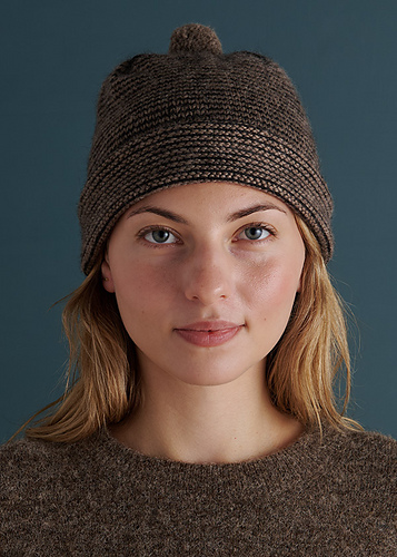 Tiny Stripes Hat in Simply Alpaca + Simply Yak
