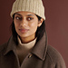 Lovely Ribbed Hat in Ochre pattern