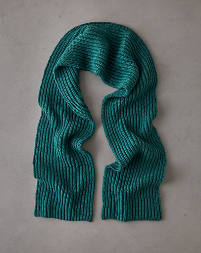 Brioche Scarf in Worsted Twist photo 2