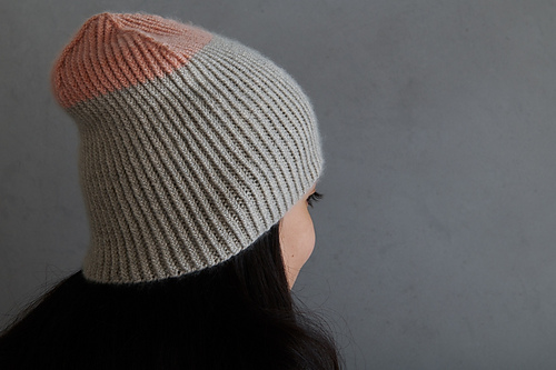 Twisted Rib Hat + Mittens In Cashmere Merino Bloom photo 4