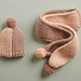 Two-Tone Pom Pom Hat + Scarf photo 3