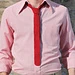 Moss Stitch Tie pattern 