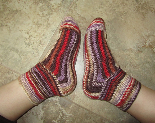 Short-faux heel sock method photo 3