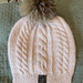 Sophie Slouch Cable Hat pattern 