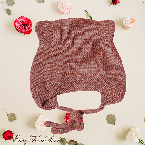 Baby Bear Ears Bonnet