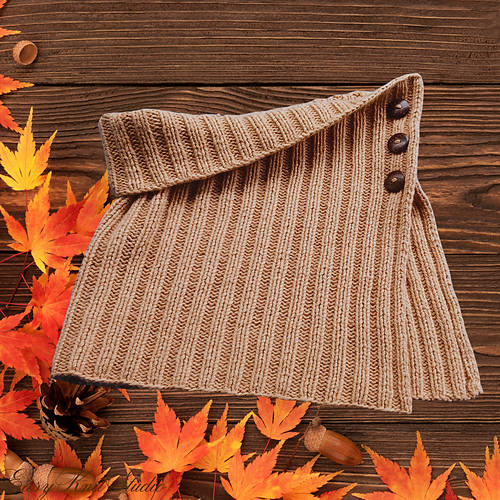 Easy Button Neck Warmer