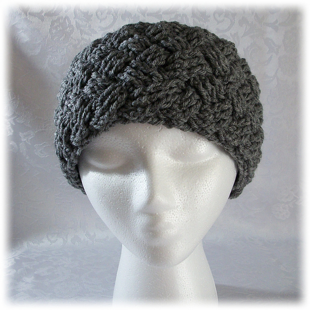 Unisex Lattice Ear Warmer