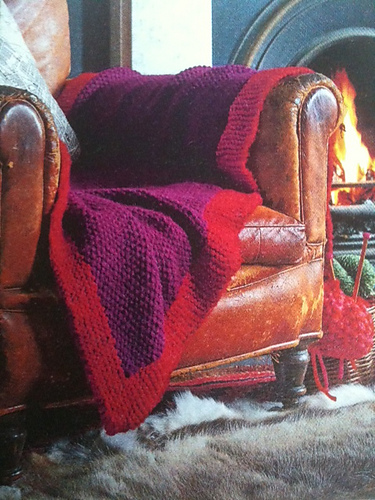 Ravelry: Armchair Throw pattern by Debbie Bliss