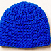 One Hour Cobalt Ridge Beanie pattern 