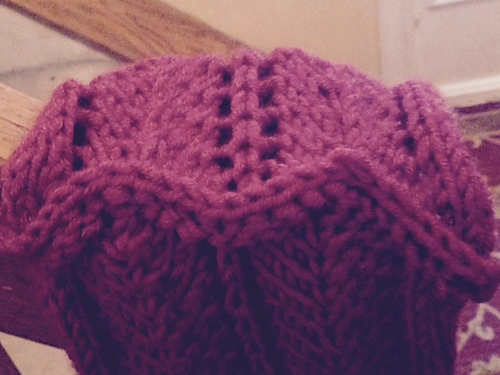 Super Fast Chunky Scarf photo 4