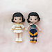 Black hair Kpop Girls pattern 