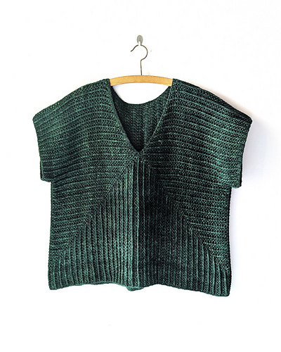 Linen Leaf Vest - Elena Fedotova