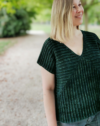 Linen Leaf Vest - Elena Fedotova
