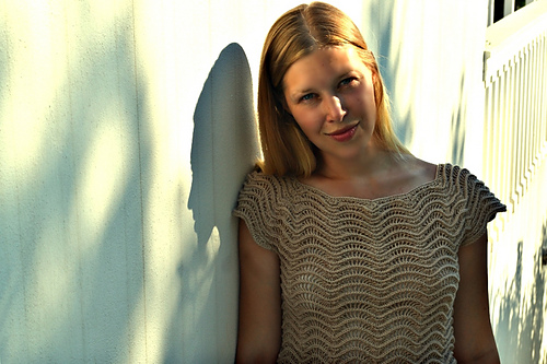 Ravelry: Estonian Waves Top pattern by Elena Fedotova