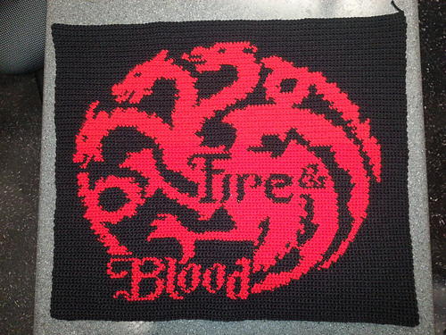 House Targaryen Banner (Game of Thrones) - Rayann Schell