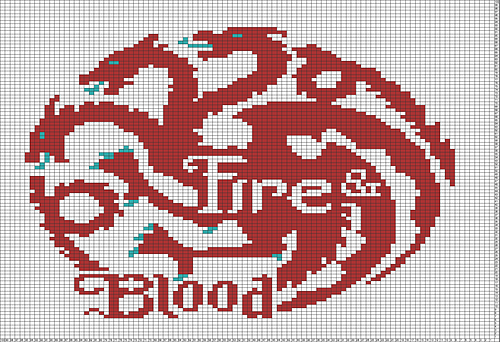 House Targaryen Banner (Game of Thrones) - Rayann Schell