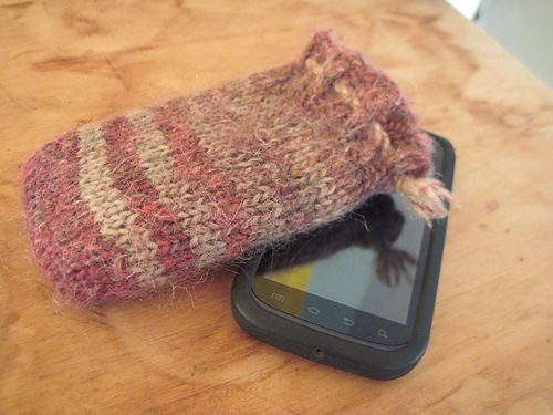Double Knit Phone Bag photo 1