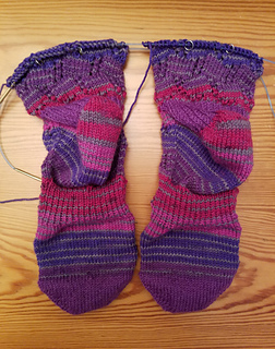 Vic's socks- the backs