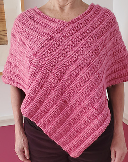 Good Karma Yarn worsted weight. Color is Hippo.