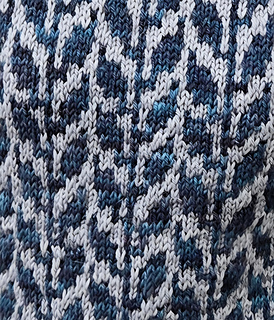 Close up of mosaic pattern.
