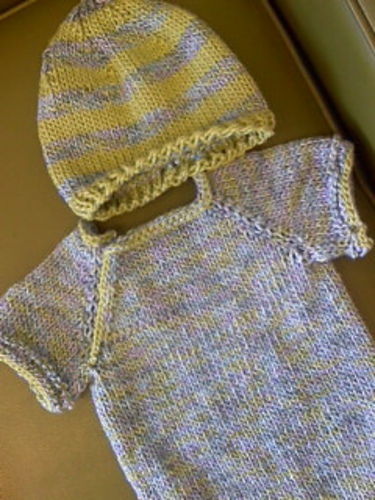 Ravelry: Knitted Baby Onesie pattern by Brenna Kotar