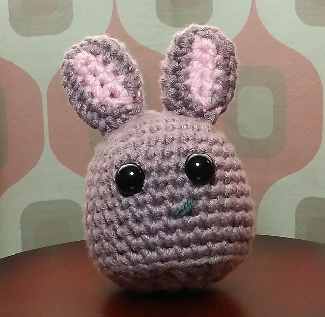 Ravelry Marshmallow Bunny pattern by Rebecca Mathes