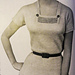 Kimonojumper med orginell halsringning pattern 