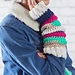 Crochet Stripes Arm Warmers pattern 