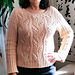 Blossom Iris Sweater pattern