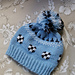 Kicking Goal Soccer Beanie pattern 